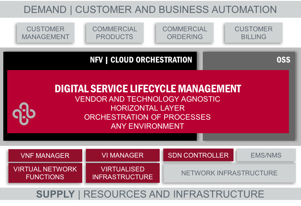 DSLM layers Digital Service Lifecycle Management DSLM layers